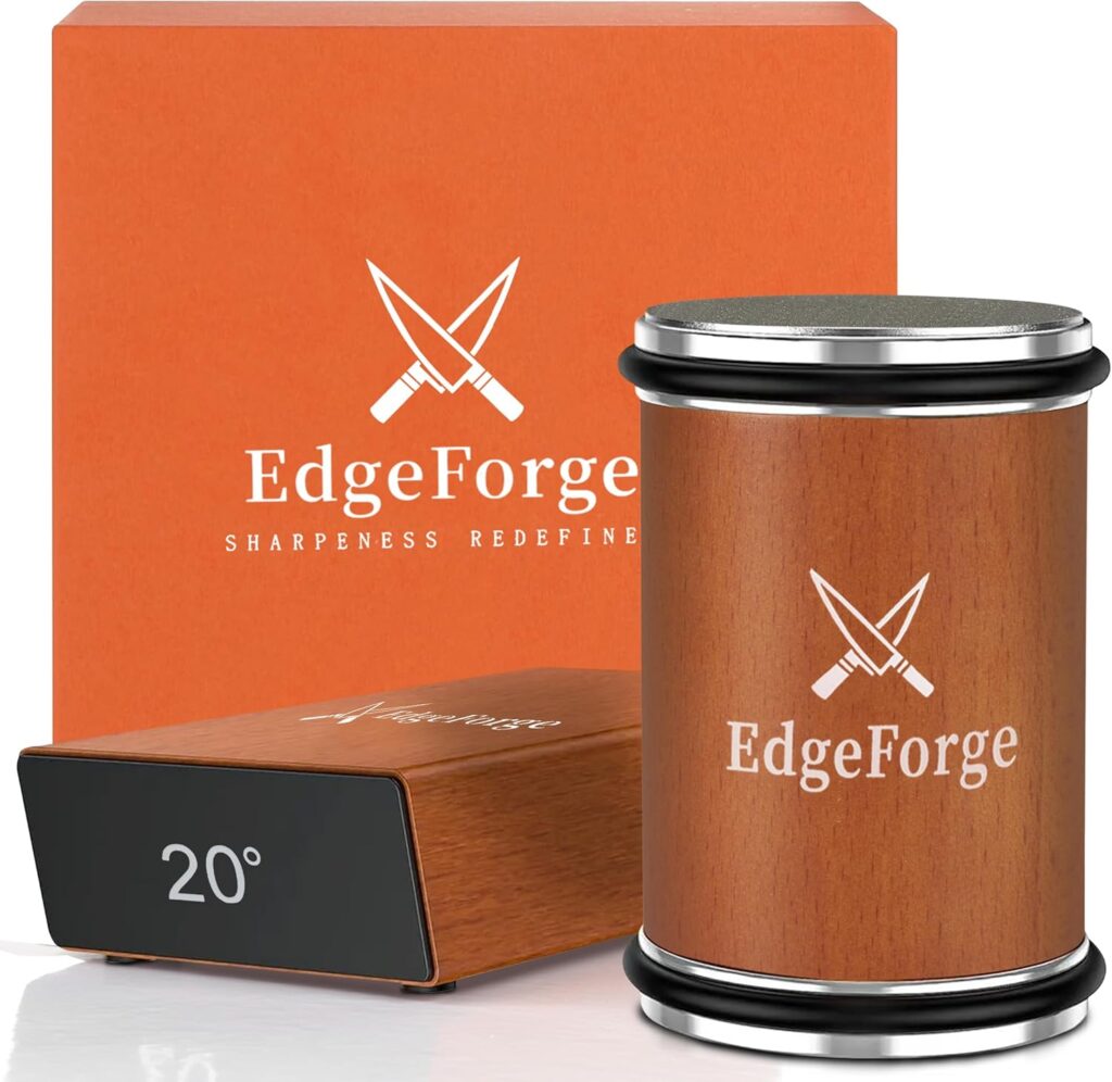 EdgeForge™ Rolling Knife Sharpener Kit – Beech Wood Magnetic Rolling Sharpener with 15° & 20° Angles for Kitchen & Pocket Knives 7139ygxyghl. ac sl1500