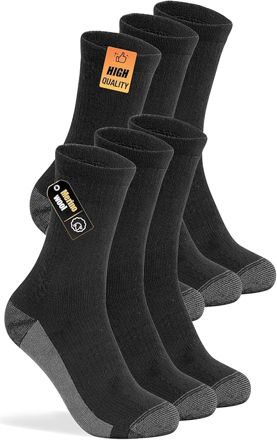 3 Pairs Men’s Merino Wool Socks – Thermal Winter & Hiking Socks with Cushioned Support for Everyday Comfort 71otclcct l. ac sy879
