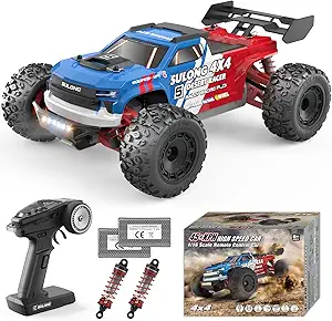 Scientoy 1/16 Scale RC Car 45KM/H High Speed 4WD Off-Road Remote Control Truck – All Terrain Fast RC Cars with 2 Rechargeable Batteries, 60-Min Runtime, 2.4GHz Control for Adults & Kids 81jxhfgpwol. ac sy300 sx300 ql70 fmwebp
