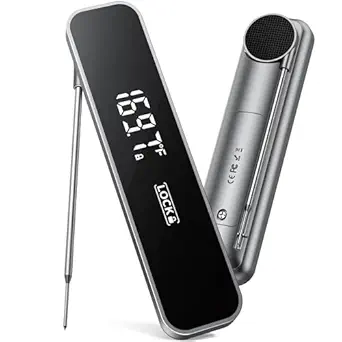 0.3S Instant Read Meat Thermometer – Ultra-Fast Digital Food Thermometer for Cooking, Grilling, BBQ, Candy, Air Fryer & Griddle – High Accuracy Kitchen Gadget Gift for Him 411lqso+hul. sx342 sy445 ql70 fmwebp