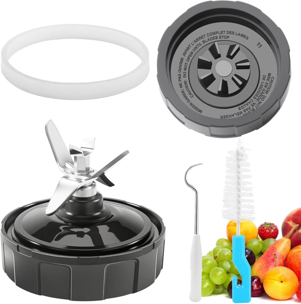 7-Fins Extractor Blade Assembly Replacement for Ninja Blender – 3.94in (10cm) Blender Blade Compatible with Ninja Auto-iQ BL480, BL482, BL642, BL682, NN102, BN400, BN750, BL2012, BL2013 (1-Pack) 71uzzlc9iul. ac sl1500