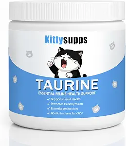 KittySupps Taurine Powder for Cats – 200g Grain-Free Supplement for Heart & Eye Support 61podtb7wcl. ac sy300 sx300 ql70 fmwebp