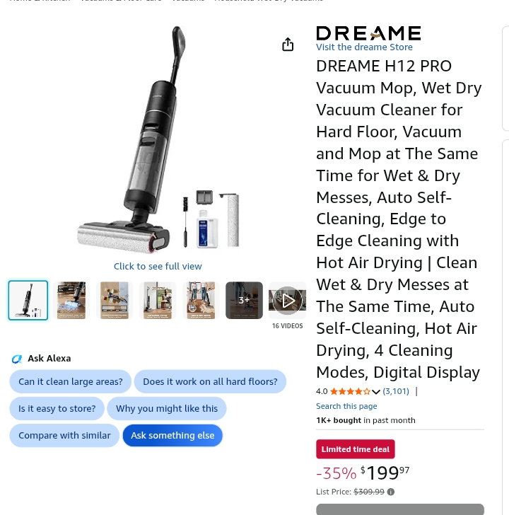 DREAME H12 PRO Vacuum Mop, img 20260815 wa0005