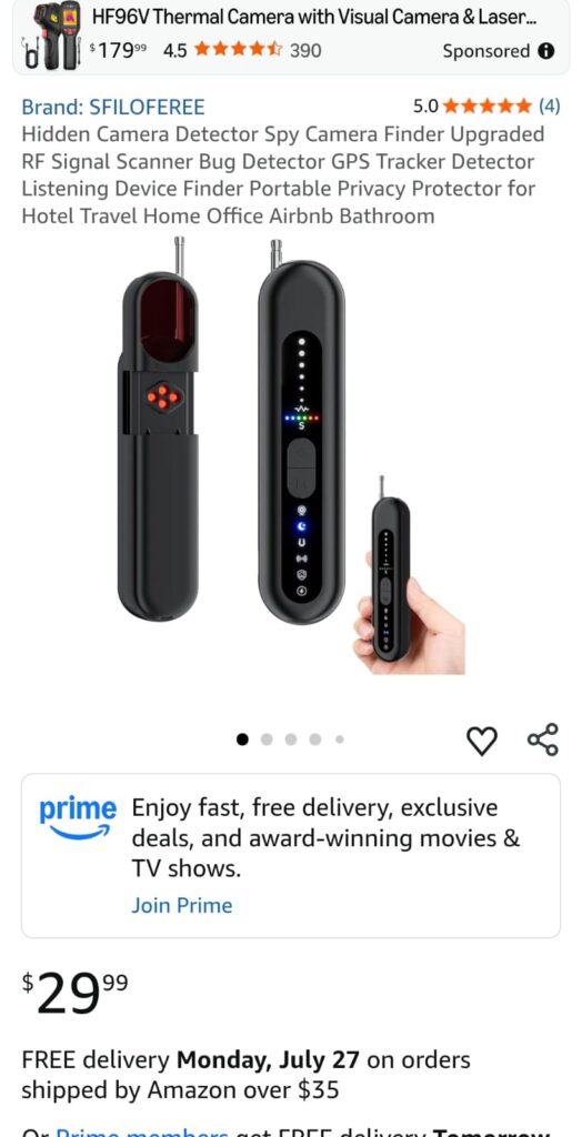 Hidden Camera Detector img 20260822 wa0011
